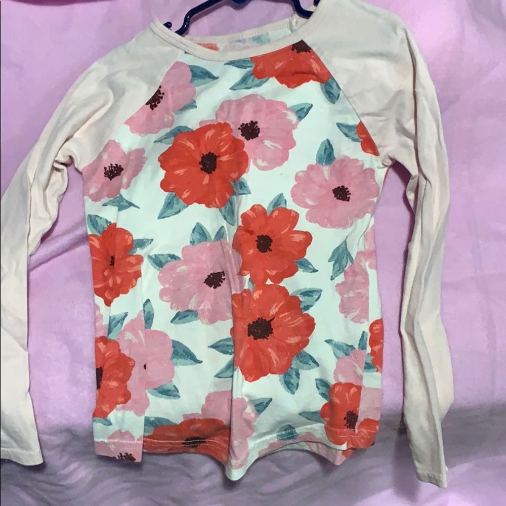 Girls size 6 carters long sleeve